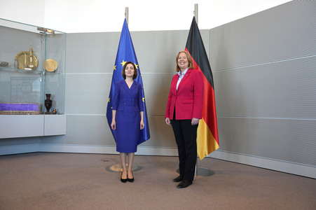 Besuch von Maia Sandu in Berlin