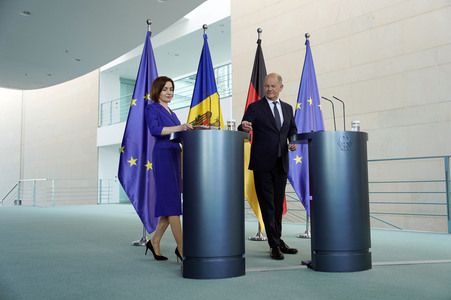 Empfang der Präsidentin der Republik Moldau in Berlin