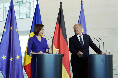 Empfang der Präsidentin der Republik Moldau in Berlin