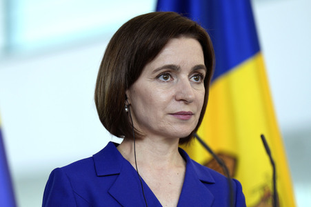 Empfang der Präsidentin der Republik Moldau in Berlin