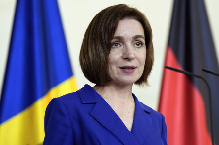 Empfang der Präsidentin der Republik Moldau in Berlin