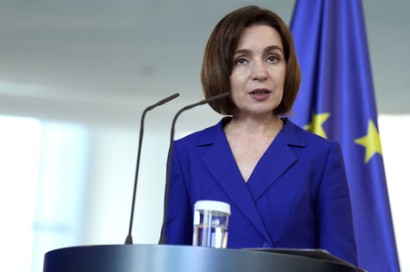 Empfang der Präsidentin der Republik Moldau in Berlin