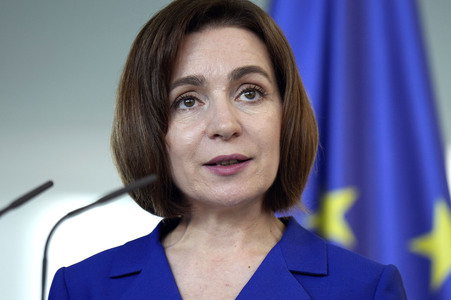 Empfang der Präsidentin der Republik Moldau in Berlin