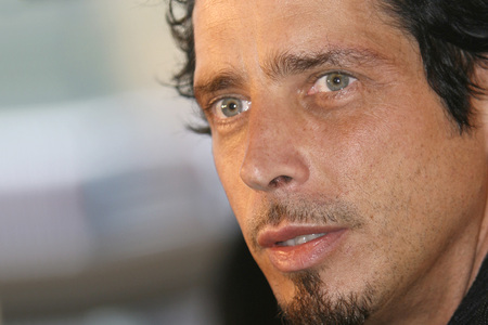 Chris Cornell beim Live Earth Konzert in Hamburg