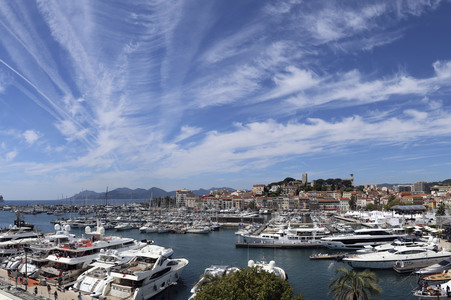 Der Yachthafen während des Cannes Film Festival 2024