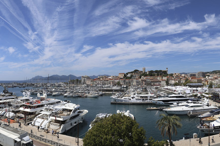 Der Yachthafen während des Cannes Film Festival 2024