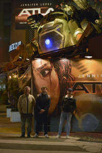 Werbung zum Netflix-Film 'Atlas' in Los Angeles