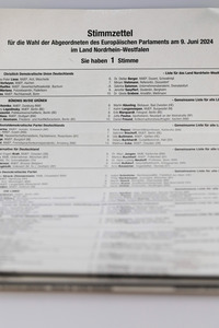 Symbolfoto Briefwahl zur Europawahl 2024