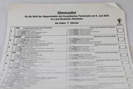 Symbolfoto Briefwahl zur Europawahl 2024