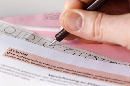 Symbolfoto Briefwahl zur Europawahl 2024