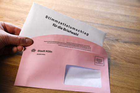 Symbolfoto Briefwahl zur Europawahl 2024