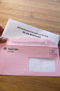 Symbolfoto Briefwahl zur Europawahl 2024