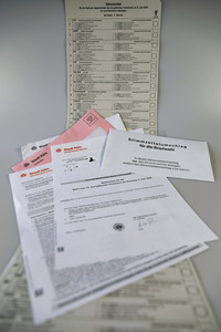 Symbolfoto Briefwahl zur Europawahl 2024