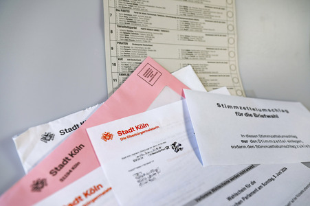 Symbolfoto Briefwahl zur Europawahl 2024