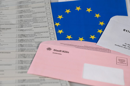 Symbolfoto Briefwahl zur Europawahl 2024
