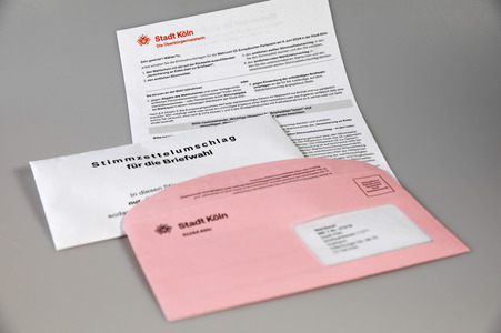 Symbolfoto Briefwahl zur Europawahl 2024