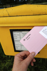 Symbolfoto Briefwahl zur Europawahl 2024