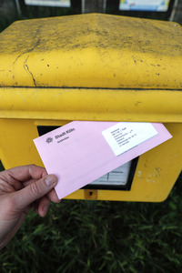 Symbolfoto Briefwahl zur Europawahl 2024