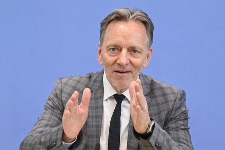 Bundespressekonferenz Fallzahlen für die Politisch Motivierte Kriminalität (PMK) 2023 in Berlin