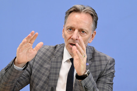 Bundespressekonferenz Fallzahlen für die Politisch Motivierte Kriminalität (PMK) 2023 in Berlin