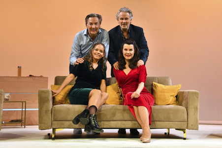 Theaterprobe 'Die Kehrseite der Medaille' in München