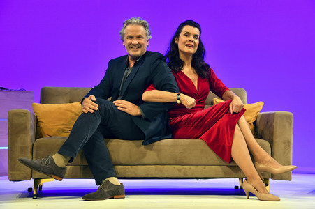 Theaterprobe 'Die Kehrseite der Medaille' in München