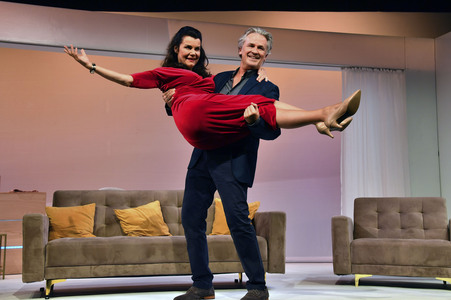 Theaterprobe 'Die Kehrseite der Medaille' in München