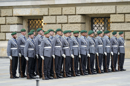 Feierliches Gelöbnis von Soldatinnen und Soldaten der Bundeswehr in Berlin
