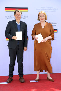 Staatsakt zu 75 Jahre Grundgesetz in Berlin