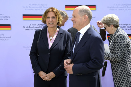 Staatsakt zu 75 Jahre Grundgesetz in Berlin