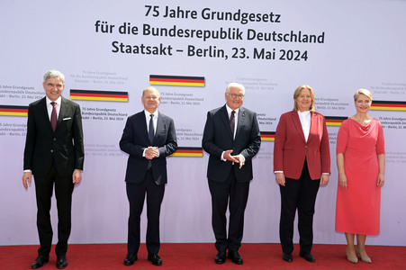 Staatsakt zu 75 Jahre Grundgesetz in Berlin
