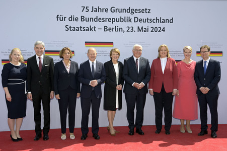 Staatsakt zu 75 Jahre Grundgesetz in Berlin