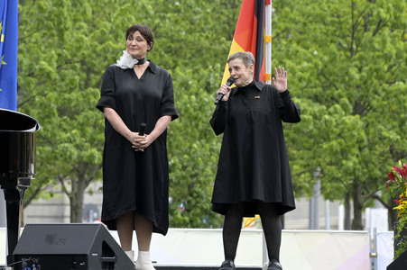 Staatsakt zu 75 Jahre Grundgesetz in Berlin