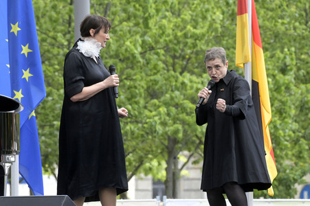 Staatsakt zu 75 Jahre Grundgesetz in Berlin