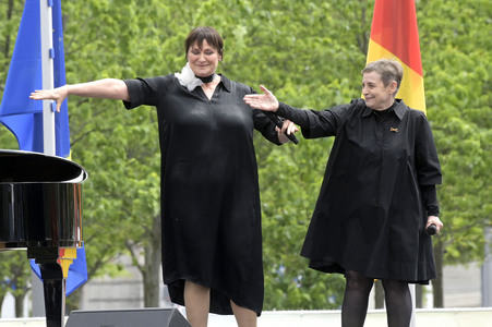 Staatsakt zu 75 Jahre Grundgesetz in Berlin