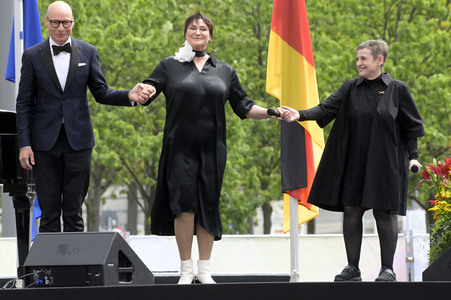 Staatsakt zu 75 Jahre Grundgesetz in Berlin