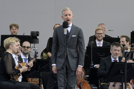 Staatsakt zu 75 Jahre Grundgesetz in Berlin