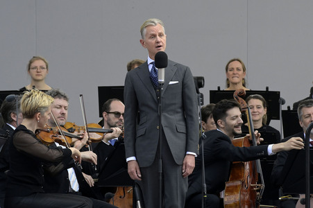 Staatsakt zu 75 Jahre Grundgesetz in Berlin