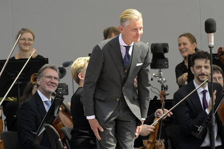 Staatsakt zu 75 Jahre Grundgesetz in Berlin