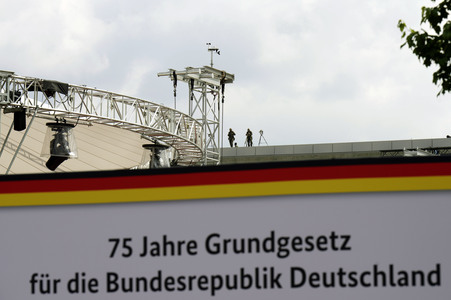 Staatsakt zu 75 Jahre Grundgesetz in Berlin