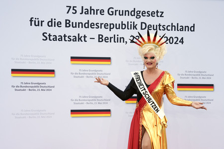 Staatsakt zu 75 Jahre Grundgesetz in Berlin