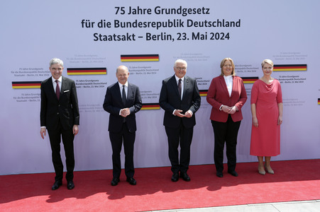 Staatsakt zu 75 Jahre Grundgesetz in Berlin
