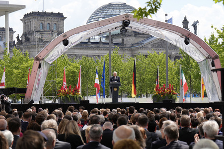 Staatsakt zu 75 Jahre Grundgesetz in Berlin