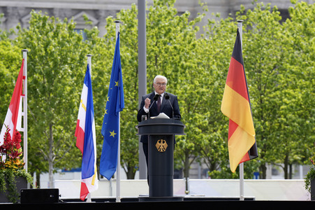 Staatsakt zu 75 Jahre Grundgesetz in Berlin