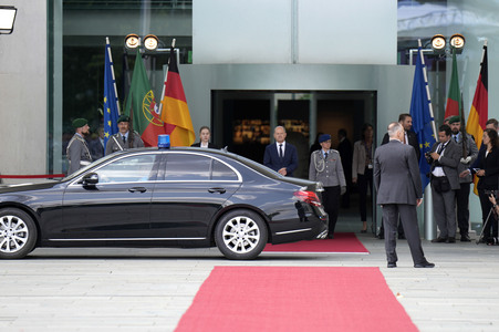 Empfang des Premierministers von Portugal in Berlin