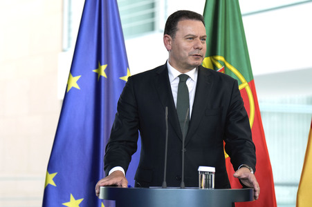 Empfang des Premierministers von Portugal in Berlin