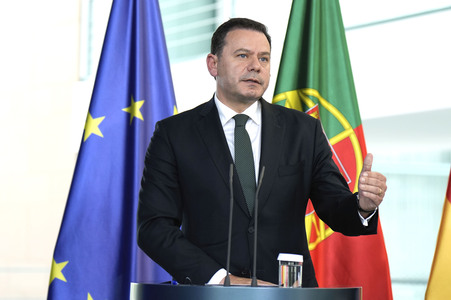 Empfang des Premierministers von Portugal in Berlin