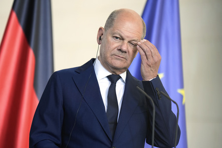 Empfang des Premierministers von Portugal in Berlin