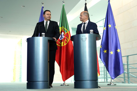 Empfang des Premierministers von Portugal in Berlin