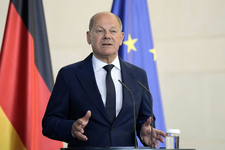 Empfang des Premierministers von Portugal in Berlin